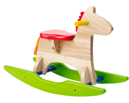 Ngựa bập bênh bằng gỗ